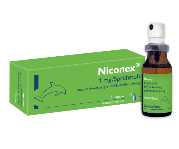 Niconex Spray Nicotinersatz 1mg/Sprühstoss