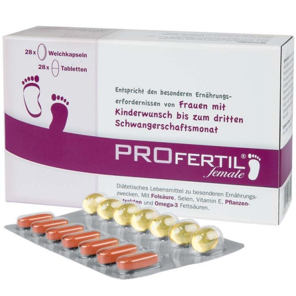 PROfertil female Tabletten/Weichkapseln