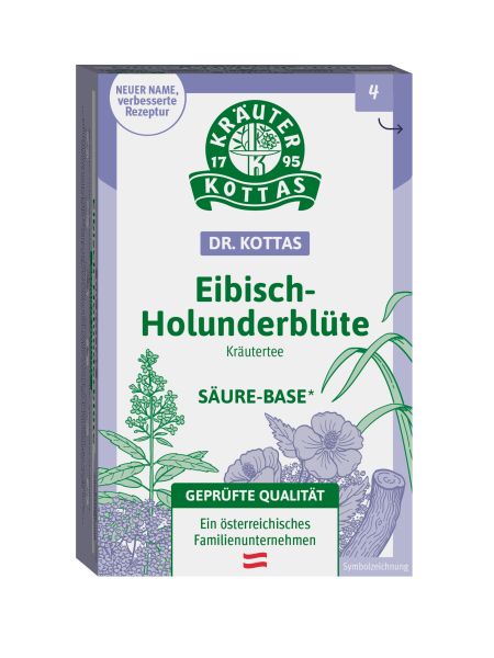 DR. KOTTAS Eibisch-Holunderblüte Kräutertee