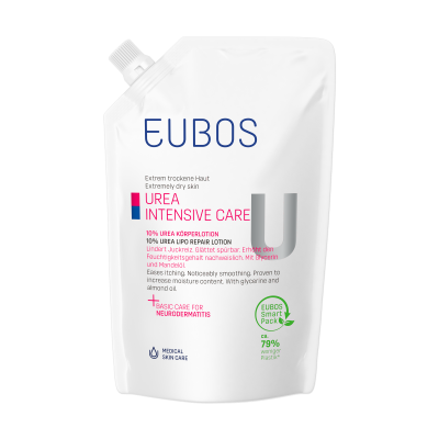 EUBOS SENSITIVE Feuchtigkeitscreme Nachfüllbeutel – 50 Ml, Für Sensible Haut, Als Tagespflege & Make-up-Unterlage