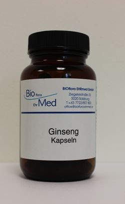 Ginseng Kapseln Bioflora Ehrmed