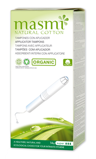 Masmi Organic Care - Bio Tampons Super mit Applikator