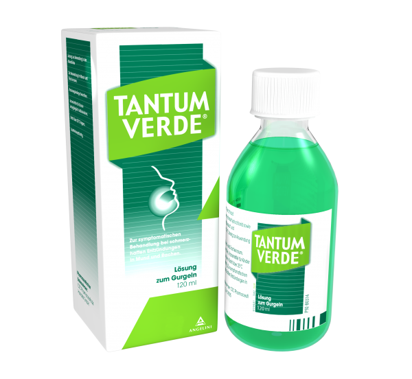 Tantum Verde Lösung zum Gurgeln