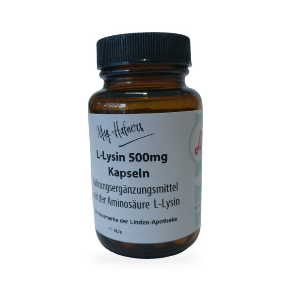 Mag. Hafners L-Lysin 500mg Kapseln