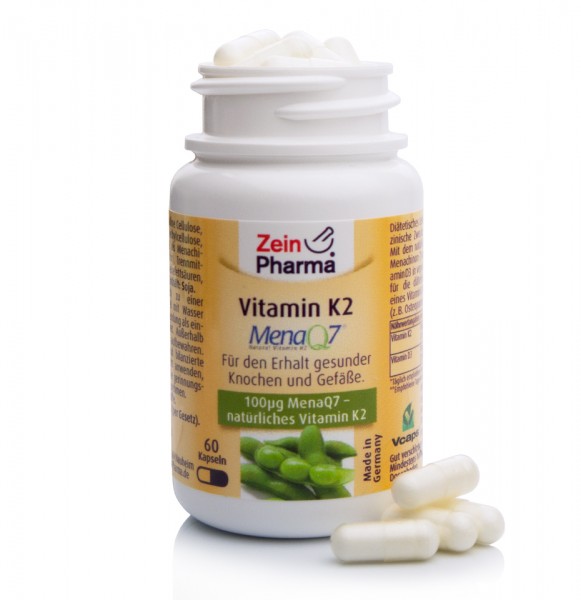 Zeinpharma Vitamin K2 MenaQ7 100 mcg Kapseln