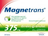 Magnetrans® 375 mg direkt-granulat Sticks 20 Stk. Magnetrans® 375 mg direkt-granulat Sticks 20 Stk.