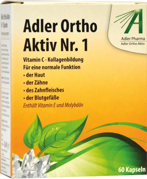 Adler Ortho Aktiv Nr. 1 Kapseln (Ernährungsphysiologische Ergänzung zu Schüßler Anwendung)