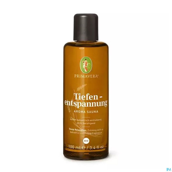 Saunaoel Primavera Aroma Bio Tiefenentspannung 100ml
