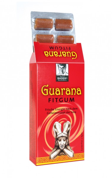 Baders Guarana FitGum 24 Stk.