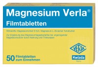 MAGNESIUM VERLA-Filmtabletten MAGNESIUM VERLA-Filmtabletten