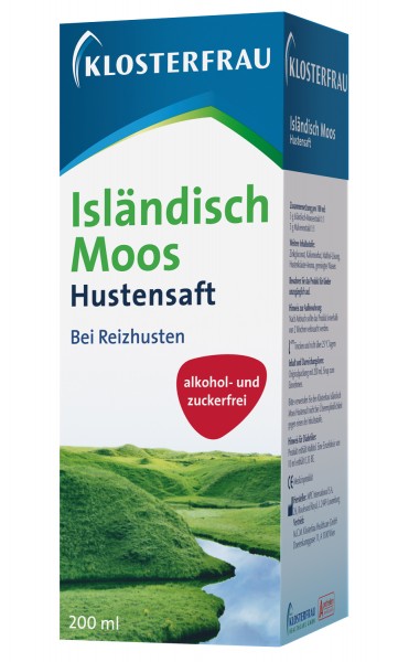 Klosterfrau Isländisches Moos Hustensaft 200ml