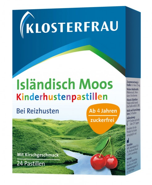 Klosterfrau Isländisch Moos Kinder Hustenpastillen