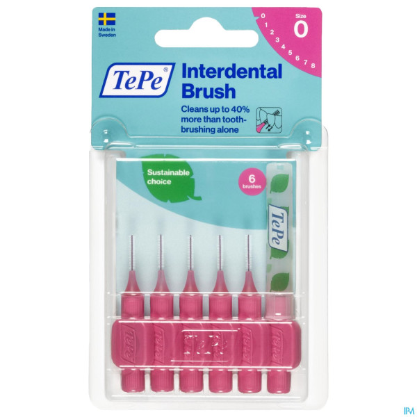 TePe Interdentalbürsten Original, 6 Stück