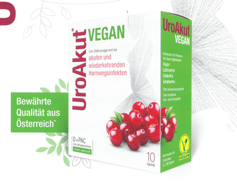 BIOGELAT UroAkut D-Mannose plus Cranberry Granulat VEGAN