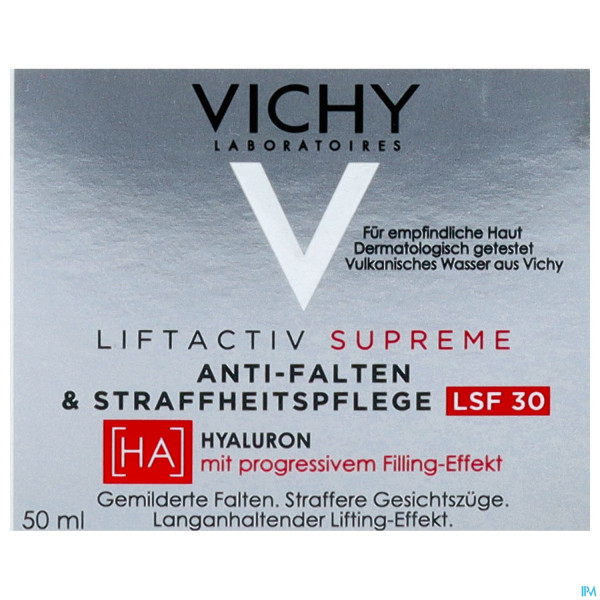 Vichy Liftactiv/supreme Anti-falten Lsf30 Straffheitspflege 50ml