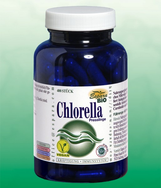 Espara Chlorella BIO Presslinge