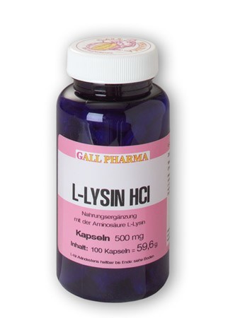 GPH L-Lysin HCl 500mg Kapseln