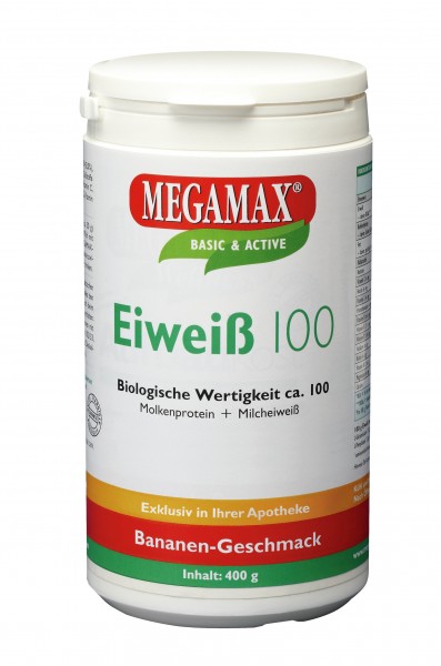 MEGAMAX Eiweiß 100 Banane