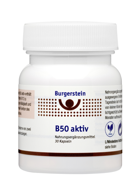Burgerstein Vitamin B-Komplex B50 Aktiv
