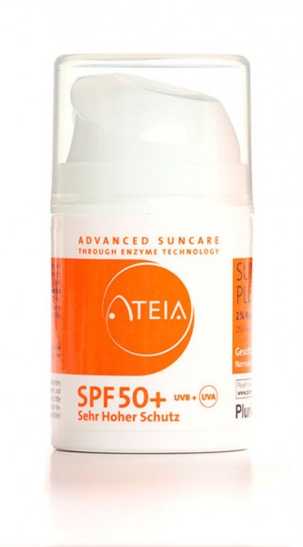 ATEIA® SPF 50+ SUNPROTECT PLUS REPAIR, 2% Nopasome® – Gesicht & Körper Lotion , für Normale bis Sensible Haut