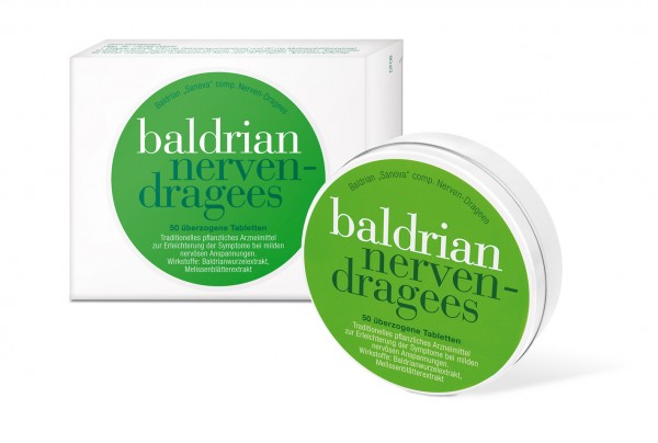 Baldrian Sanova Comp. Nervenplus Dragees