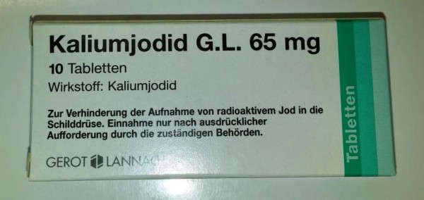 Kaliumjodid G.L. 65 mg-Tabletten