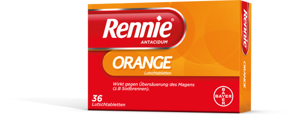 Rennie® Antacidum Orange-Lutschtabletten