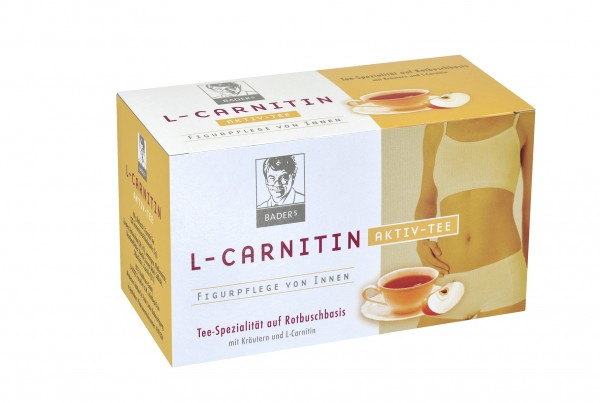 Baders Aktiv Tee L-Carnitin 20 Filterbeutel