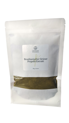 BRASILIANISCHER GRÜNER PROPOLIS EXTRAKT PLV SHA 80G