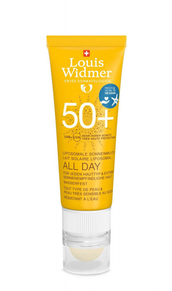 Widmer Sun All Day 50+ mit Lippenpflegestift 50