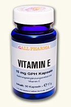 GPH Vitamin E Kapseln 15mg