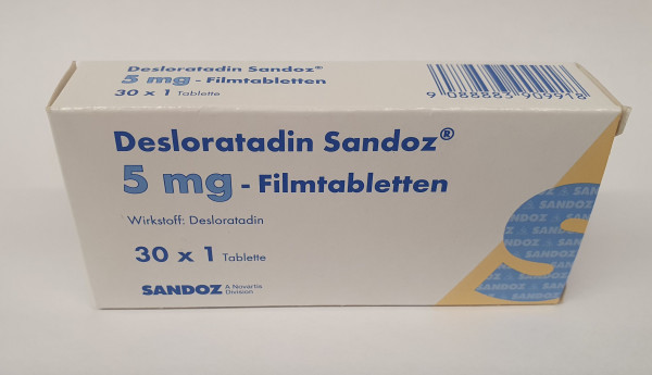 Desloratadin Sandoz 5mg Filmtablette