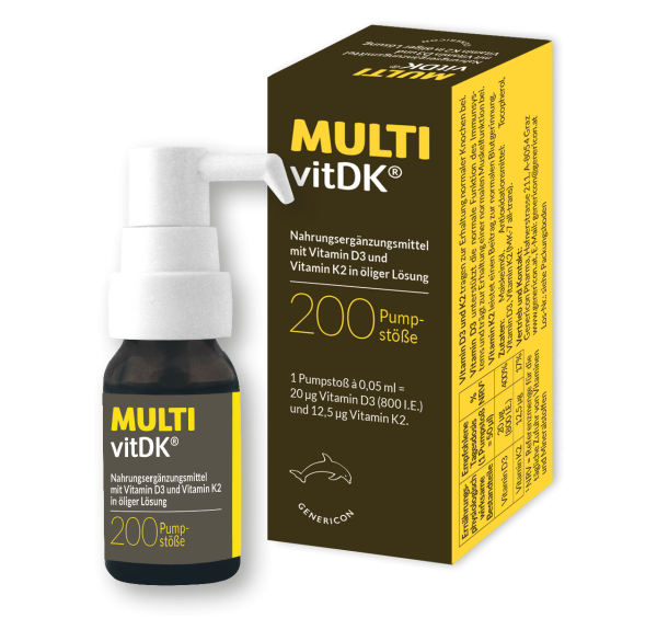 Multi-Vit D3 & K2 Lösung