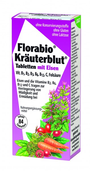 Florabio Kräuterblut-Tabletten