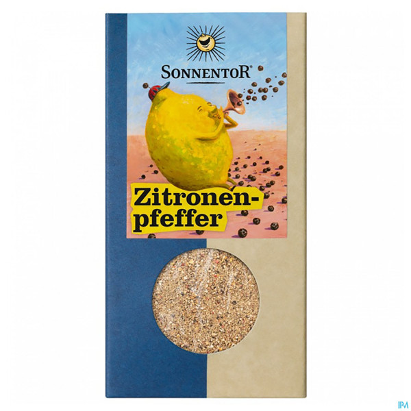 Sonnentor Gewuerz/bio Zitronenpfeffer Packung 00648 70g