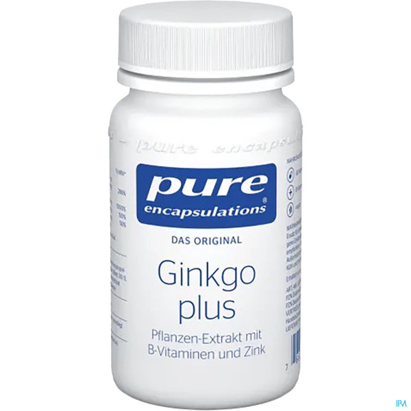 Pure Encapsulations Ginkgo Plus 60 Kapseln