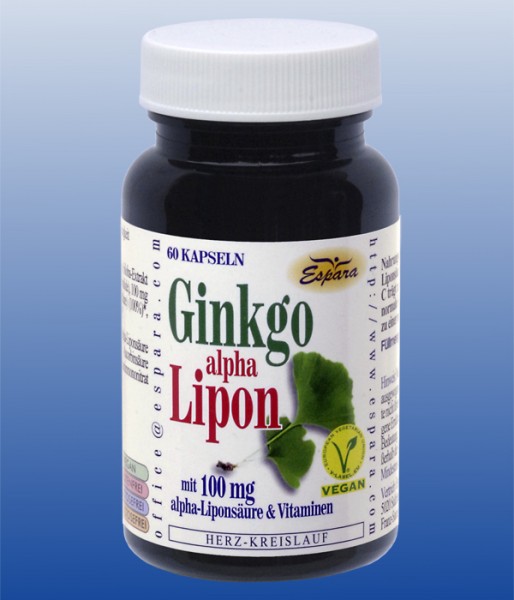 Espara Ginkgo-alpha-Lipon Kapseln