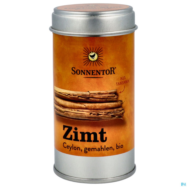 Sonnentor Gewuerz/bio Zimt Ceylon Gemahlen Dose 07734 40g