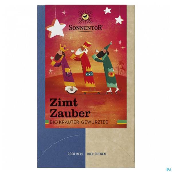 Sonnentor Tee/bio Zimt Zauber Doppelkammerbtl 02597 18st