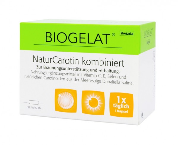 BIOGELAT NATURCAROTIN kombiniert