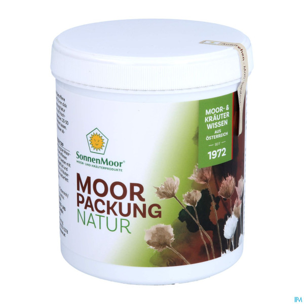 Moorprodukte Sonnenmoor Moor-packung Natur 600g