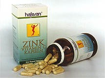 Hafesan Zink Vitamin C Kapseln