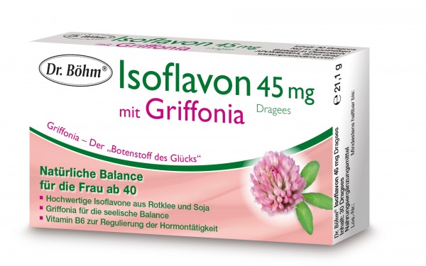 Dr.Böhm Isoflavon 45 mg Dragees + Griffonia