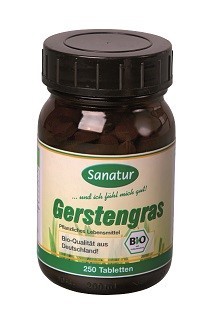 Gersten-Gras Tabletten, BIO Sanatur