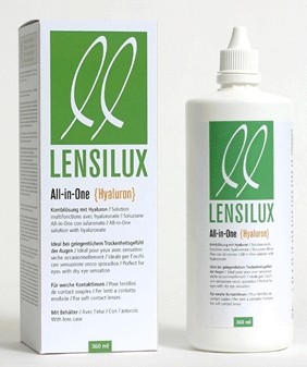 Lensilux All-in-One Hyaluron Kontaktlinsenpflege 360ml