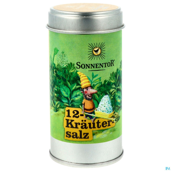 Sonnentor Gewuerz/bio 12-kraeuter Salz Streudose 07311 75g