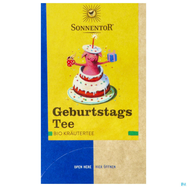 Sonnentor Tee/bio Geburtstagstee 02409 18st